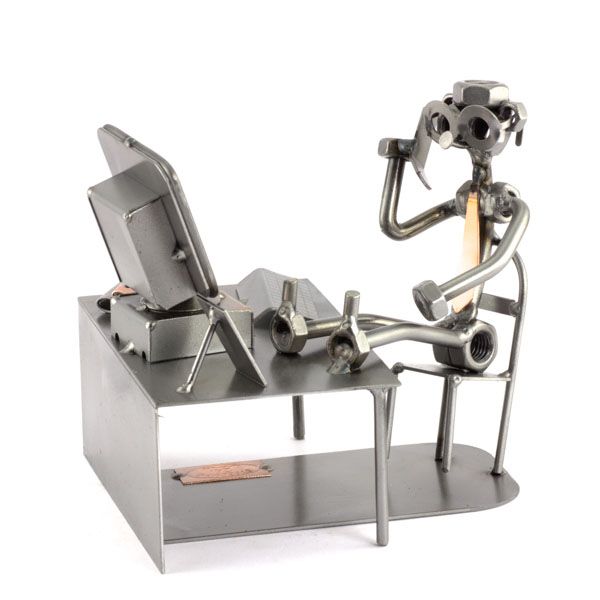 steelman24 - Metall-Deko-Figuren (PC-Pause)