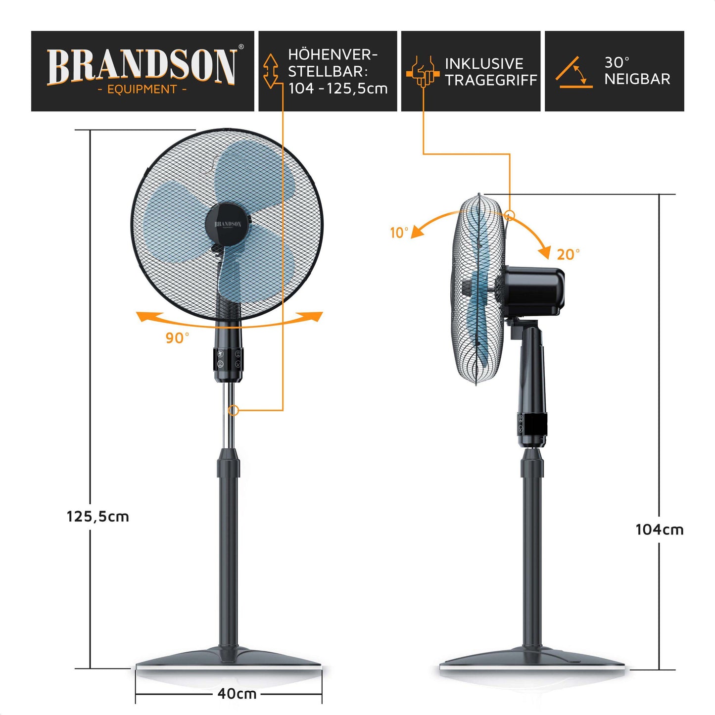 Brandson pedestal fan WDP305058