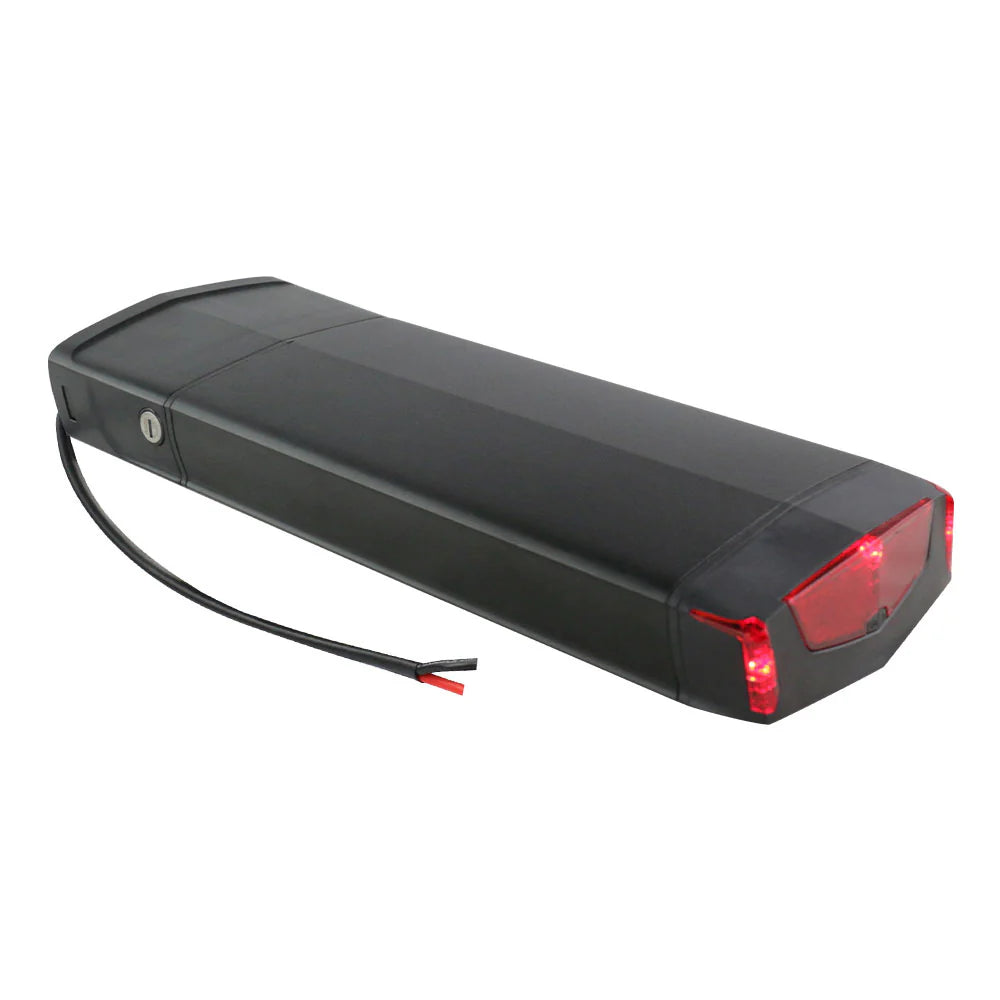eBike battery with luggage rack