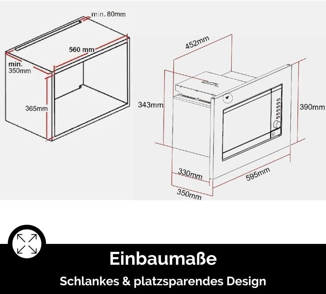 WOLKENSTEIN built-in microwave