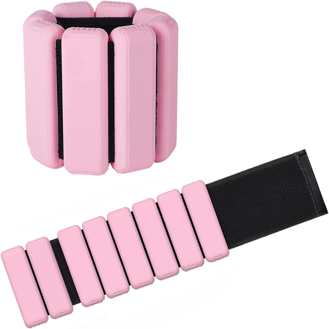 Handgelenkgewichte, Knöchelgewichte 2er-Set, Gewichtsmanschetten für Fuß oder Handgelenk