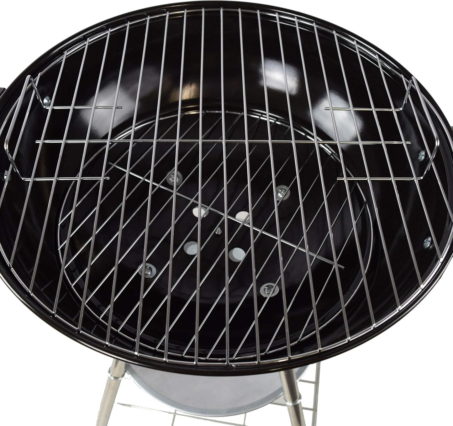 Barbecue bouilloire ACTIVA Atlanta | Barbecue haut de gamme avec alimentation en air réglable, grille et couvercle de haute qualité | Barbecue au charbon de bois pour un barbecue réussi