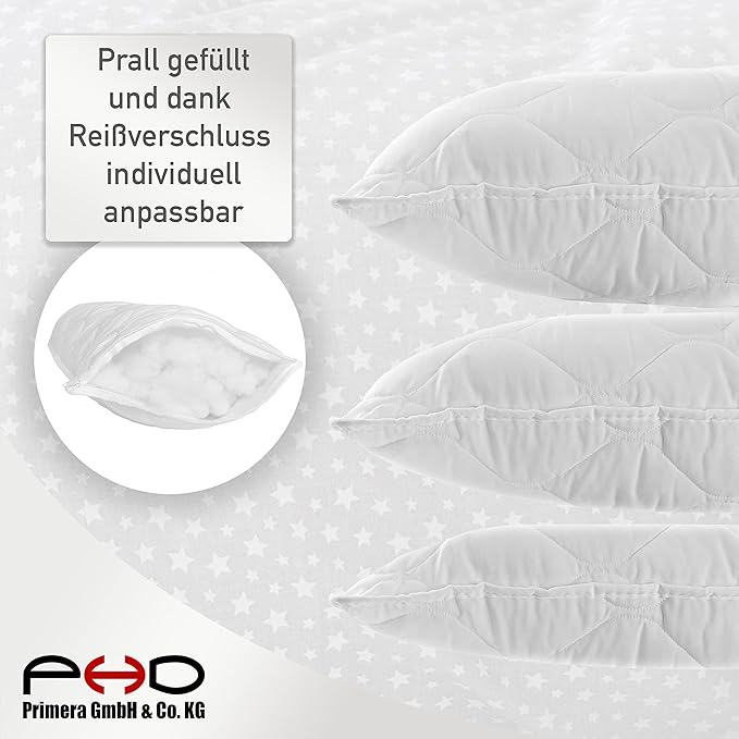 Side sleeper pillow, grey corduroy, 200x40 cm