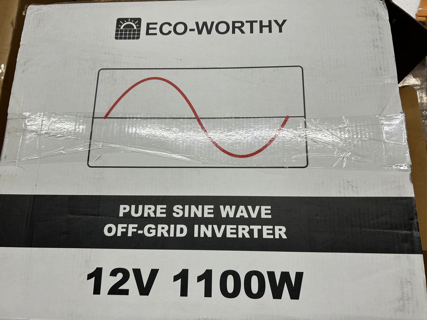 ECO-WORTHY - Inverter 12v to 230v, 1100W