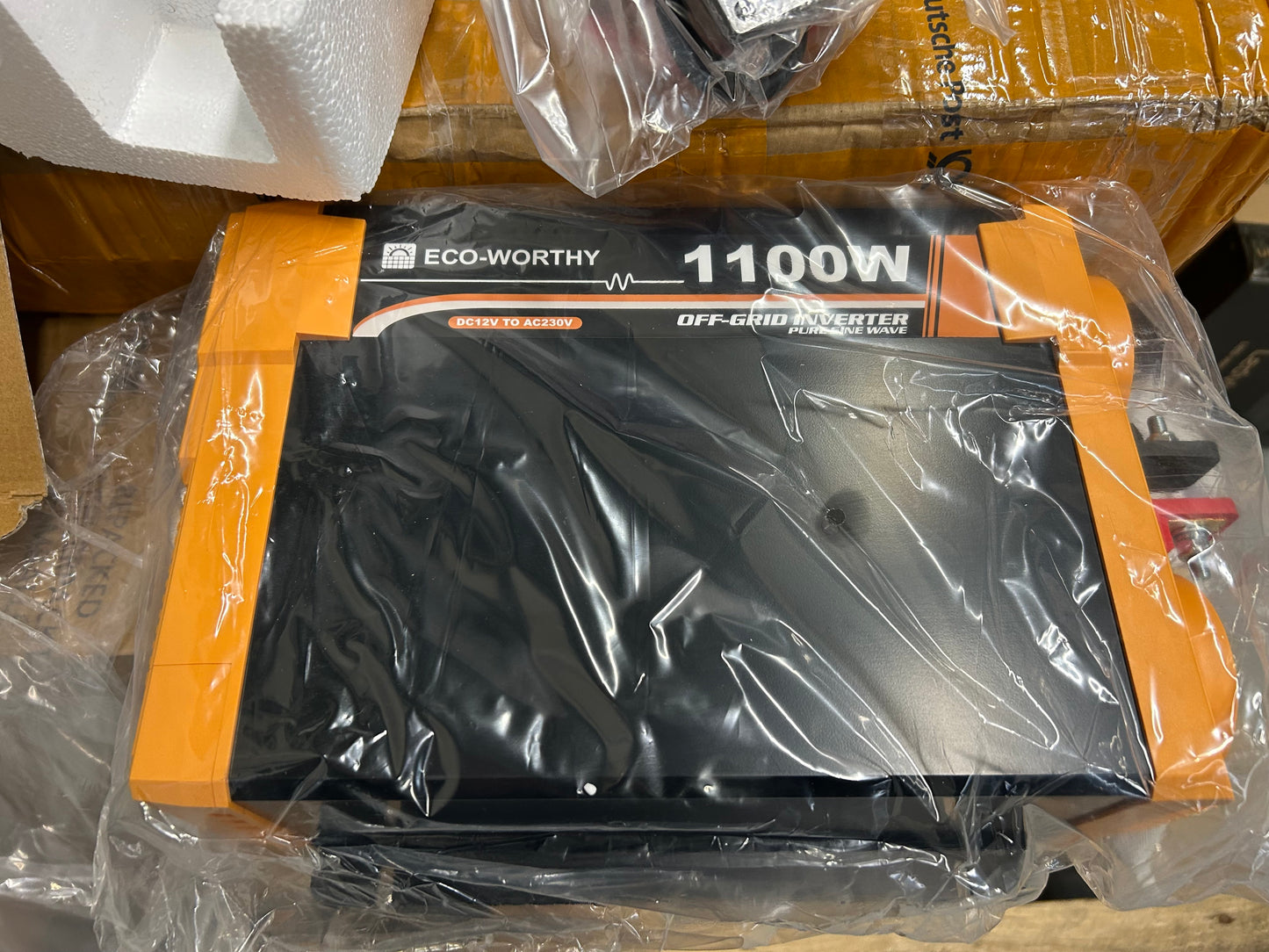 ECO-WORTHY - Inverter 12v to 230v, 1100W