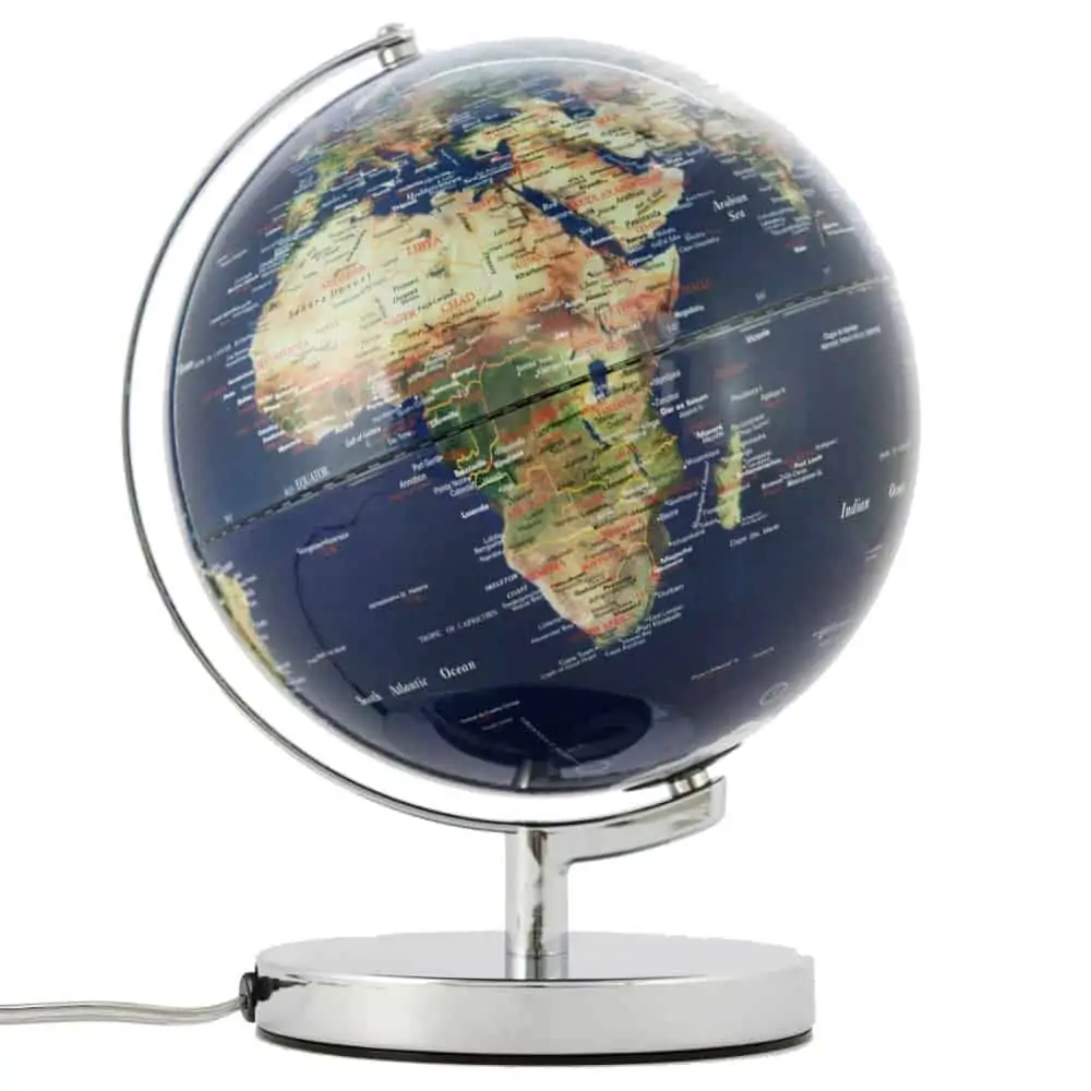 Emform - Illuminated globe TERRA PHYSICAL NO 2 LIGHT