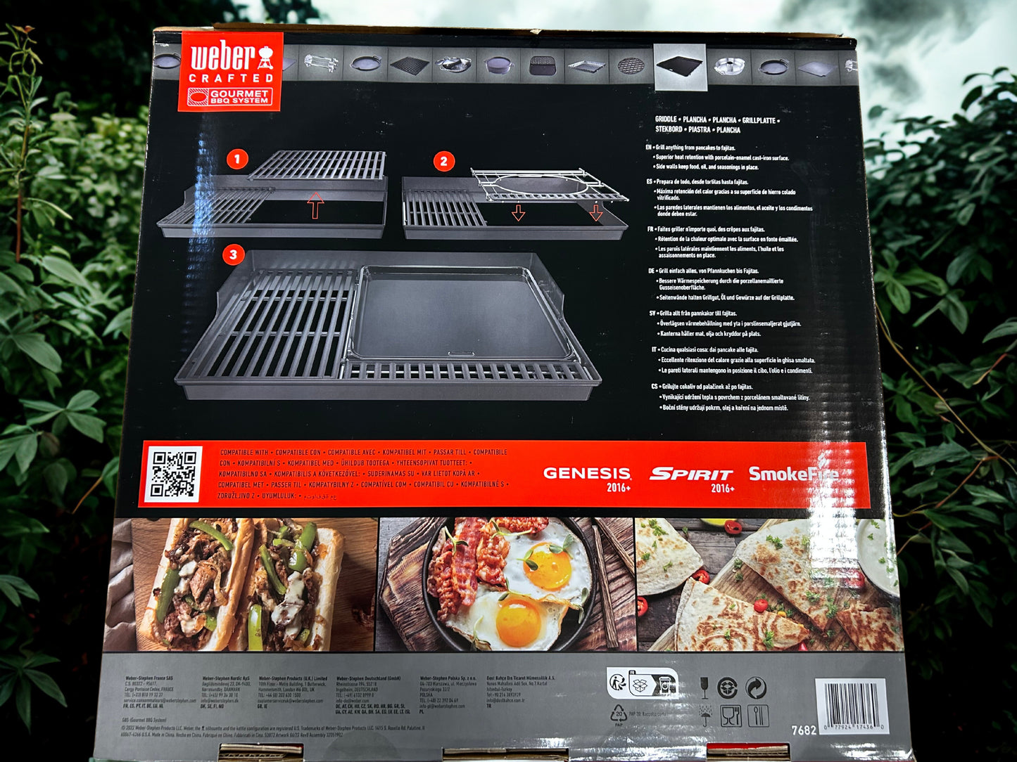 Weber Crafted Grill Plate/Plancha GBS