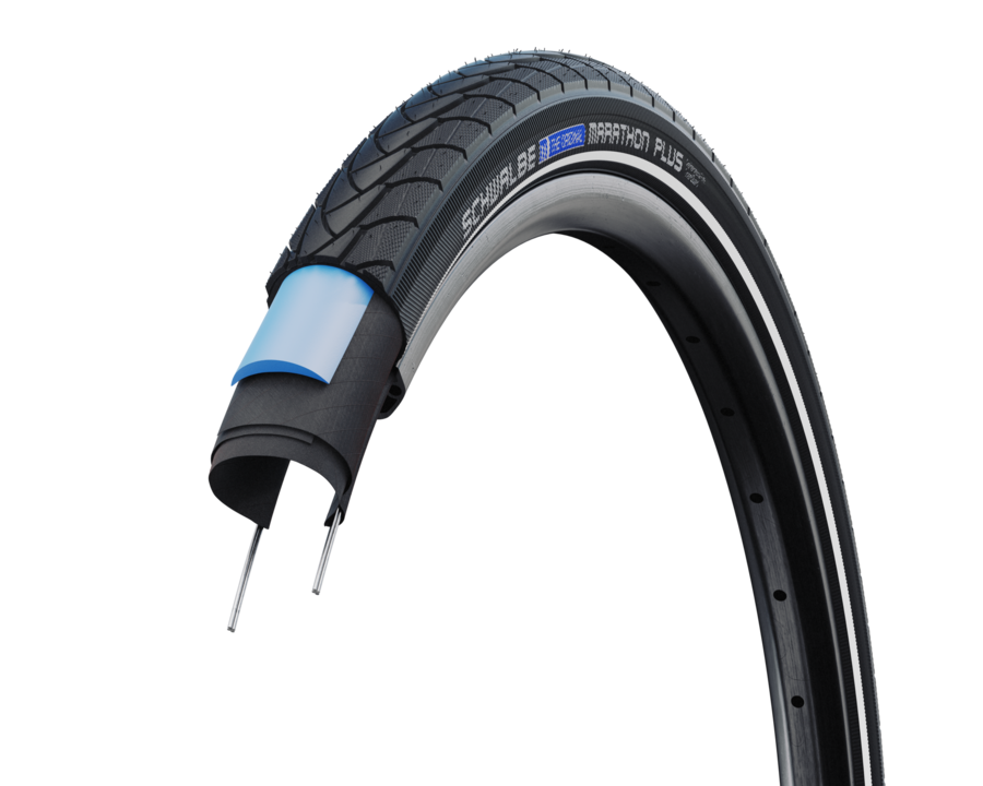 Schwalbe Fahrradreifen, Marathon Plus, pannensicher