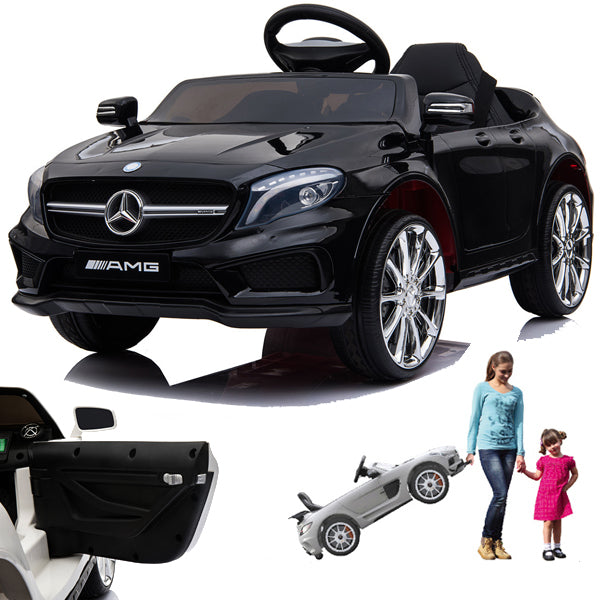 Mercedes-Benz AMG GLA45 (schwarz) - Kinderfahrzeug/Elektrofahrzeug