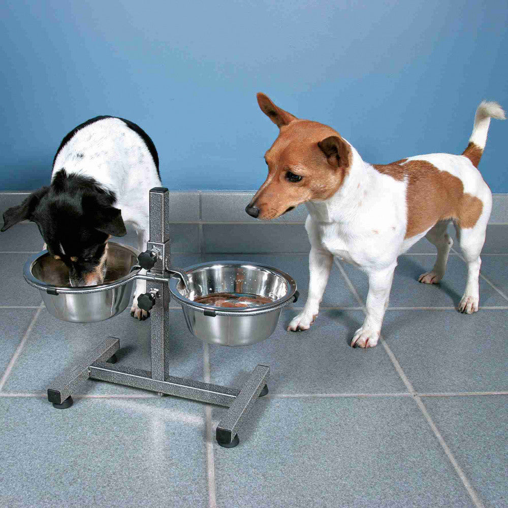 Bar pour chien Trixie avec gamelles pour (2 x 1,8 l)