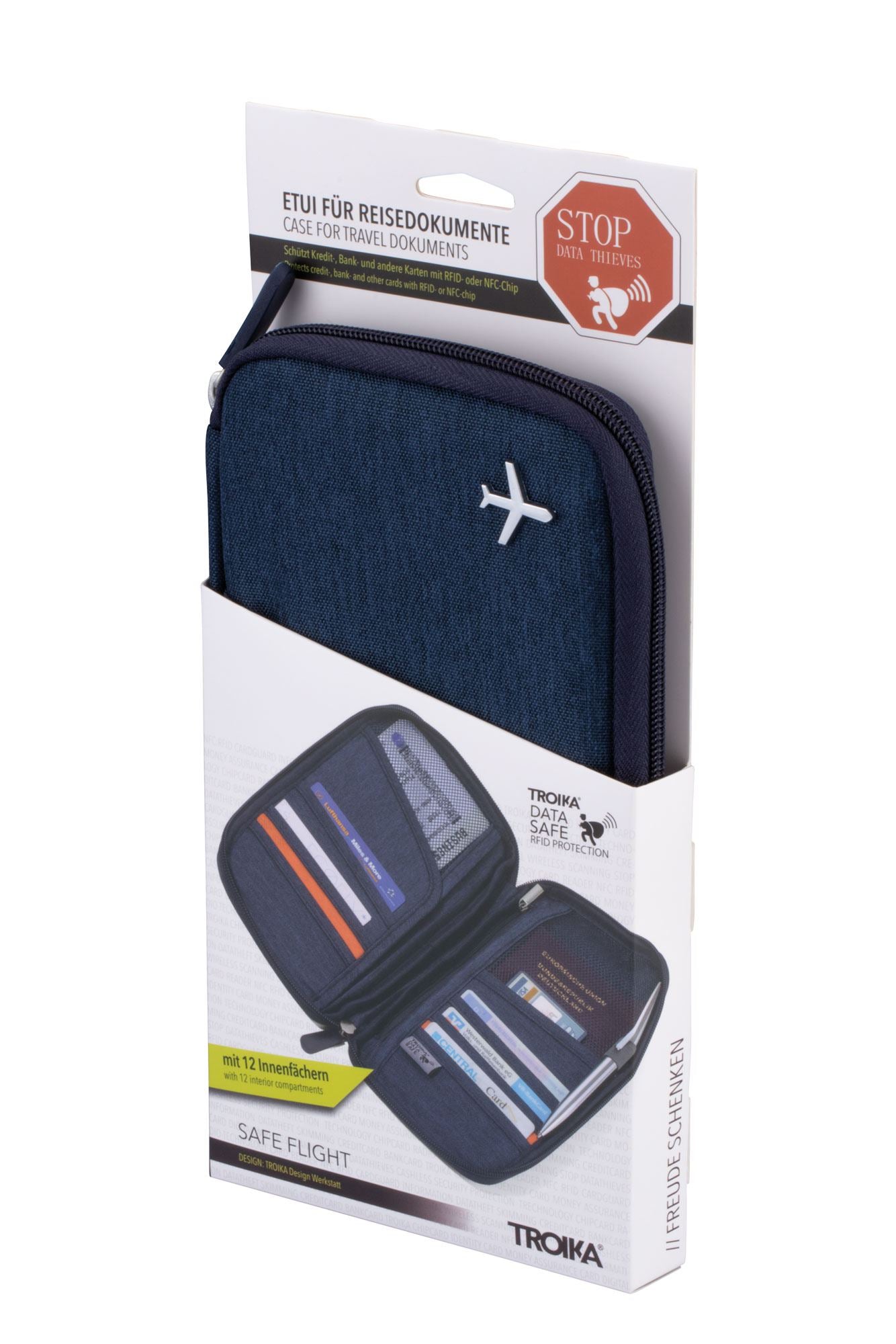 Troika - Etui für Reisedokumente SAFE FLIGHT