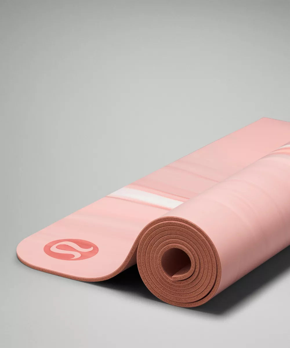Yogamatte - lulemon The Mat 5 mm aus FSC™-zertifiziertem Kautschuk - rosa