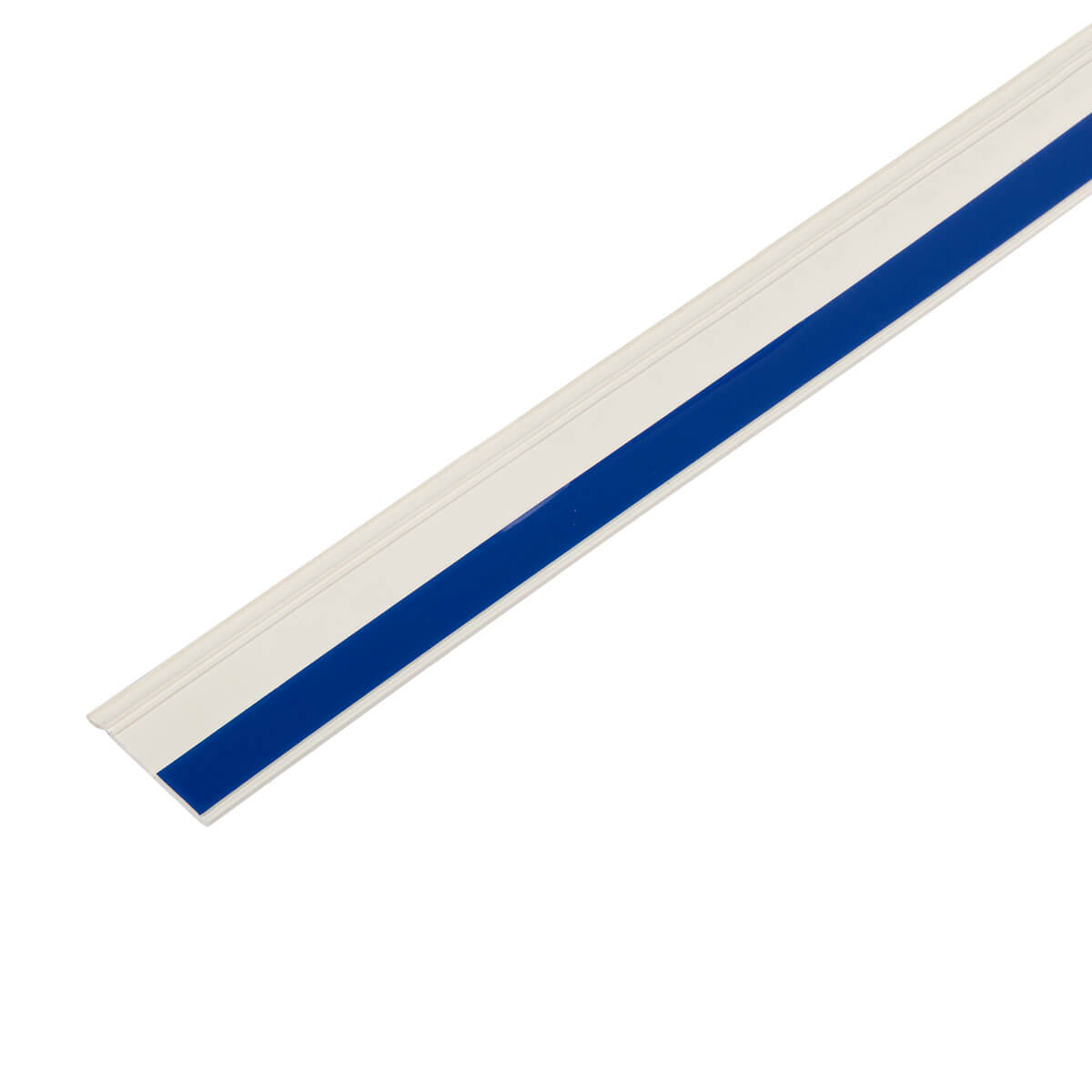 Kunststoff-Flachleiste 50m Rolle, selbstklebend, weiß (30mm x 1,5mm)