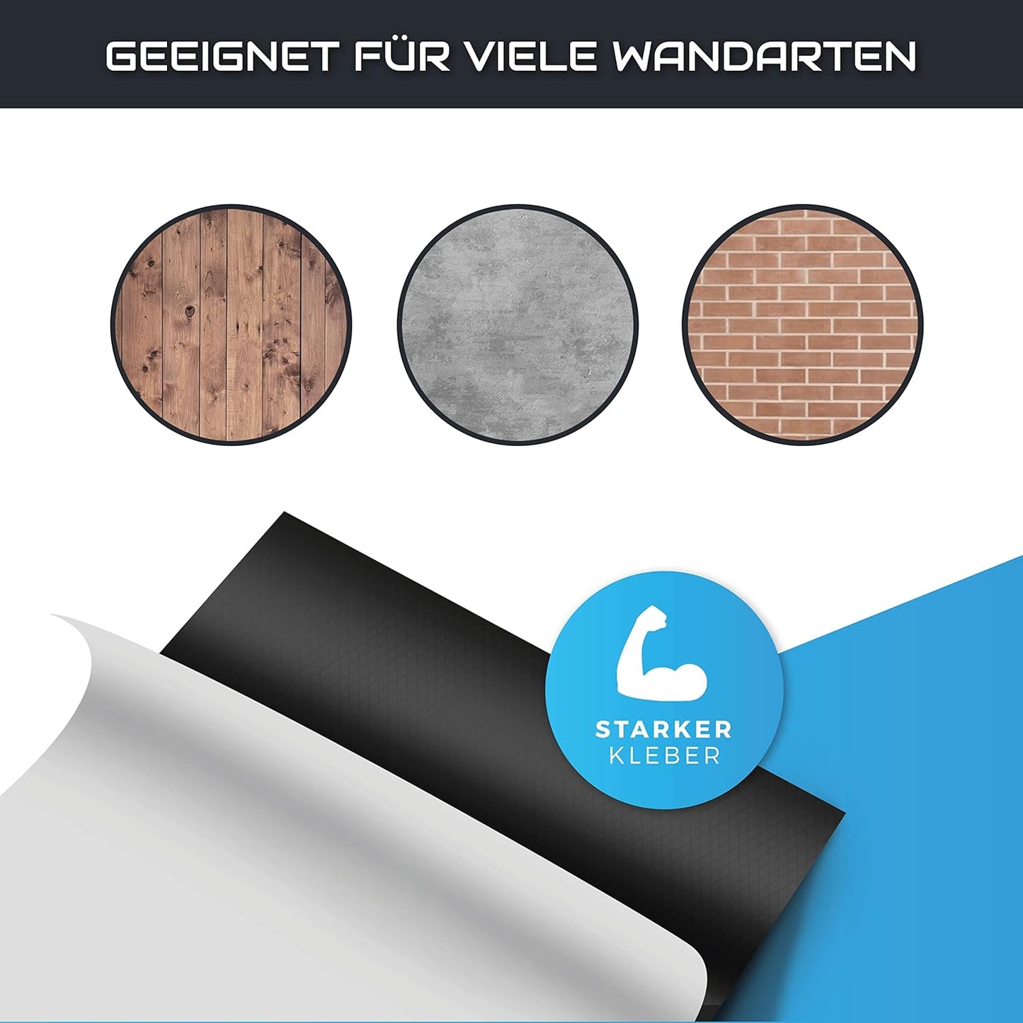 Schutz für Autotüre und Garagenwand, selbstklebend