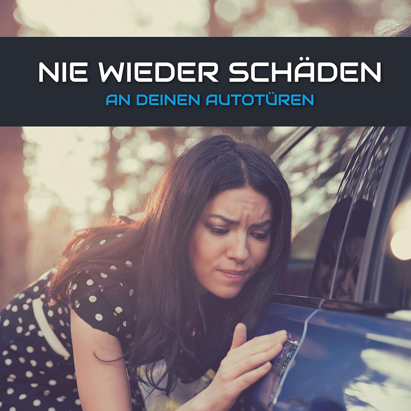 Schutz für Autotüre und Garagenwand, selbstklebend