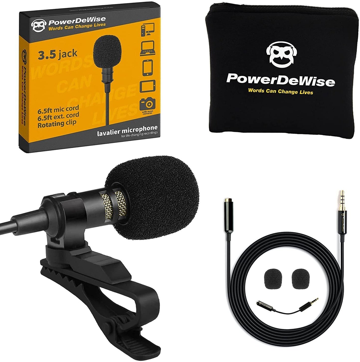 microphone à pince professionnel
