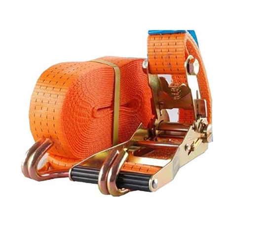 TRUTZHOLM - Professional ratchet tensioning strap lashing strap 2-piece 10m 4t 4000kg TÜV/GS