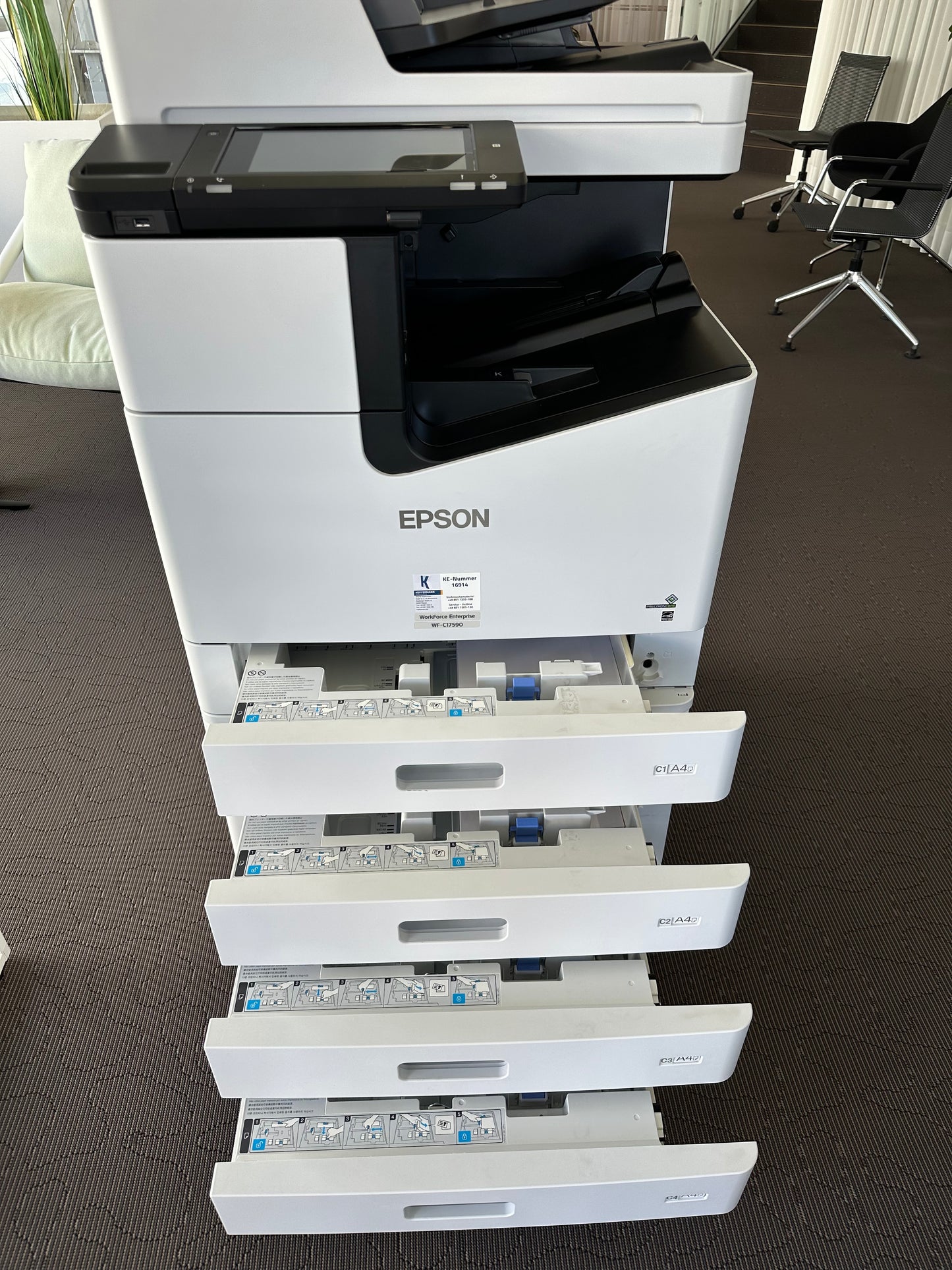 EPSON - WorkForce Enterprise WF-C17590 D4TWF (ausgewiesene Gebrauchtware zum Angebotspreis)