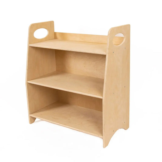 Montessori-Regal aus Holz - abwischbare Premiumqualität