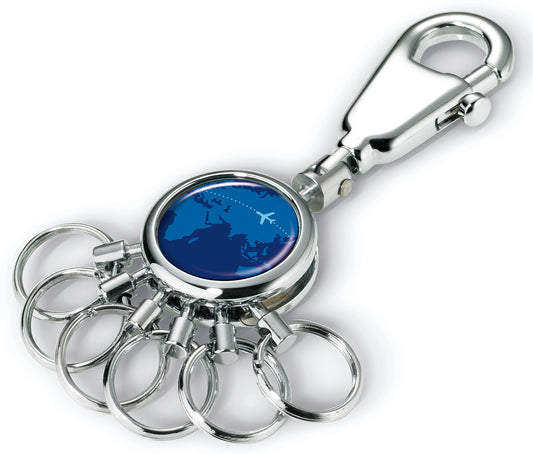 Troika - Keychain with snap hook AROUND THE WORLD