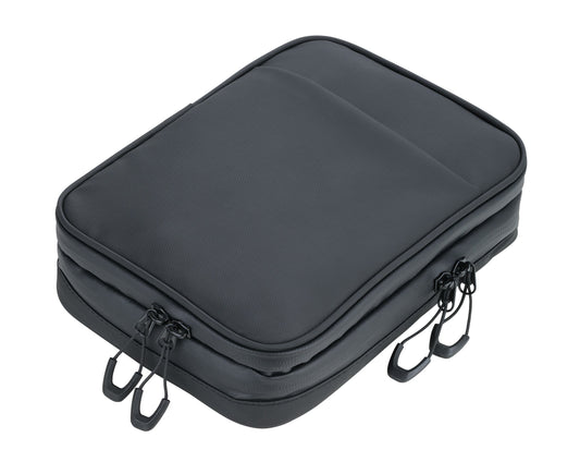Troika - Cable bag with 2 zippered compartments TROIKA BLACK CONNECTED
