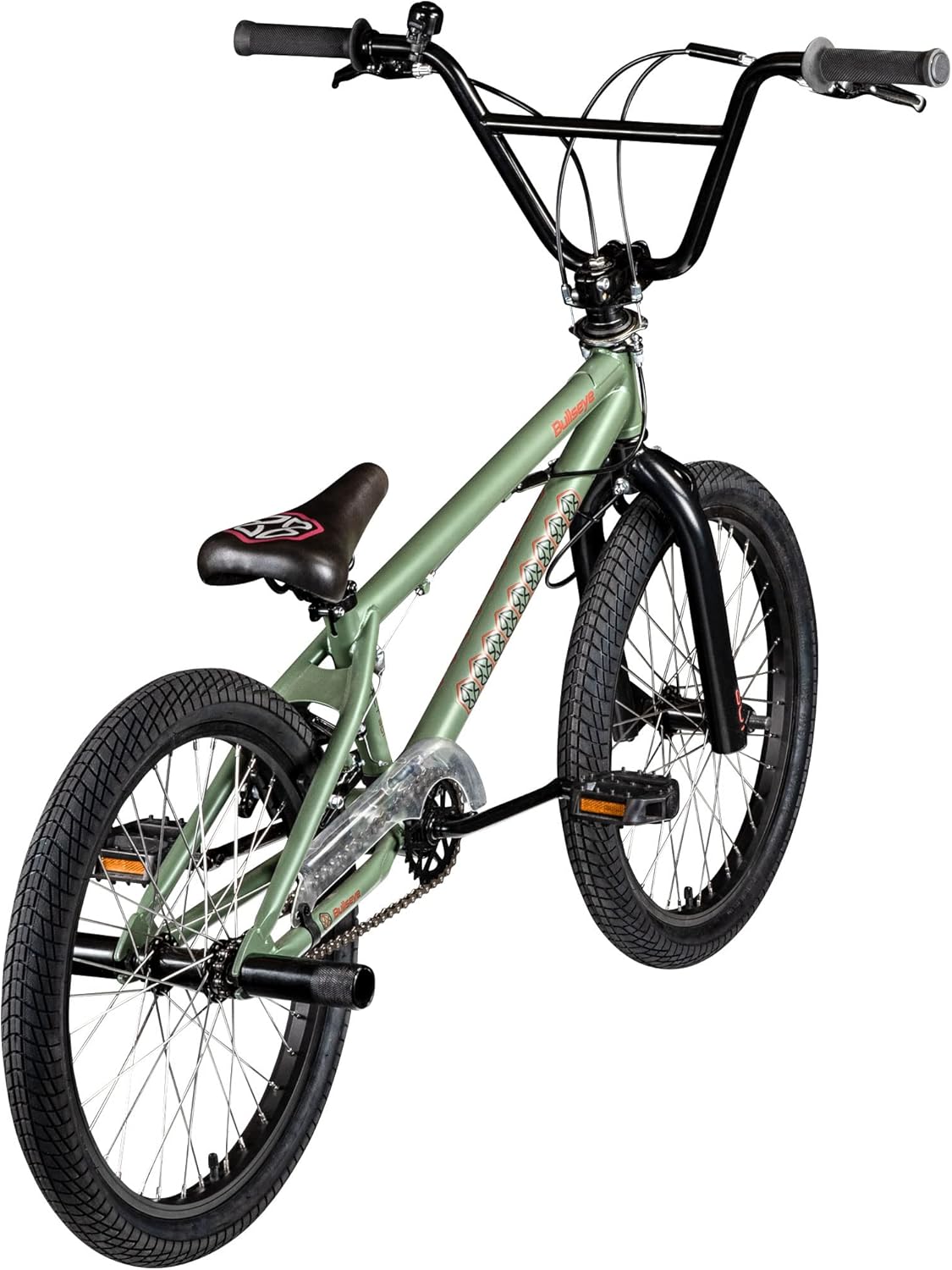 Bullseye Project 301 BMX für Mädchen Jungen 145 cm mit 2 Pegs und 360° Rotor, Einsteiger Fahrrad 20 Zoll Kinder Jugendliche Unisex mit Bremsen und Kettenschutz
