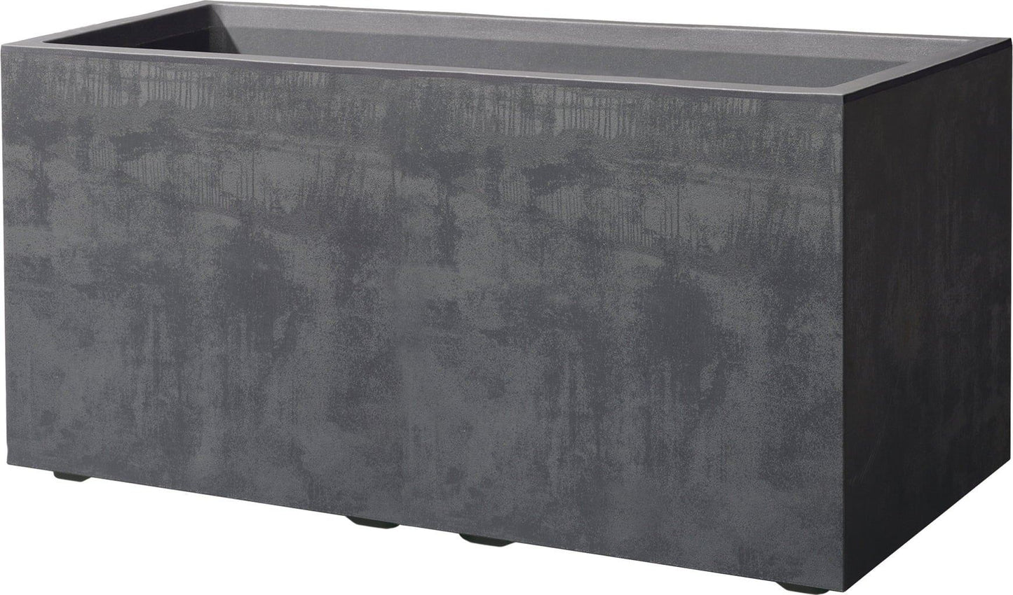 Deroma Pflanzkasten Millennium 79 cm x 39 cm x 39 cm Anthrazit