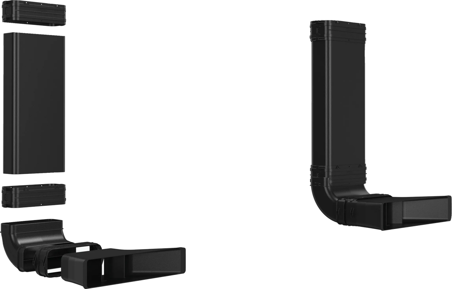 NEFF Z861KR2, Vorzugsverrohrung, Umluftkit 1x L-Bogen, Zubehör für Kochfeld