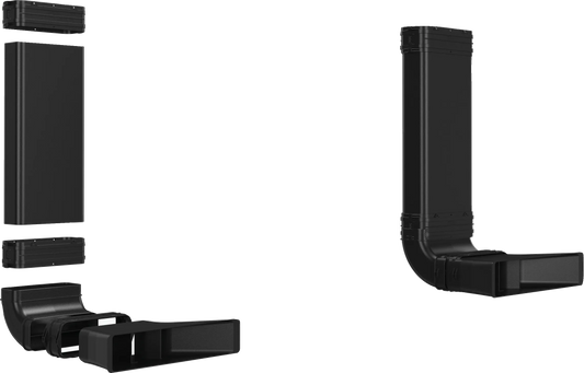 NEFF Z861KR2, Vorzugsverrohrung, Umluftkit 1x L-Bogen, Zubehör für Kochfeld