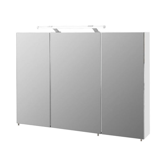 Spiegelschrank Dorina 124889 weiß glanz 100,0 x 16,0 x 75,7 cm (Alibert)