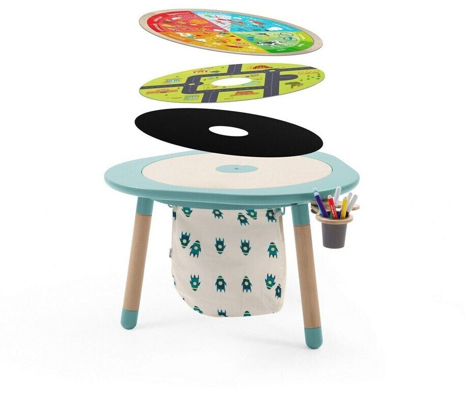 STOKKE® MuTable™ Tisch Mint inkl. 4 Spielplatten / 7 Aktivitäten mint (581702)