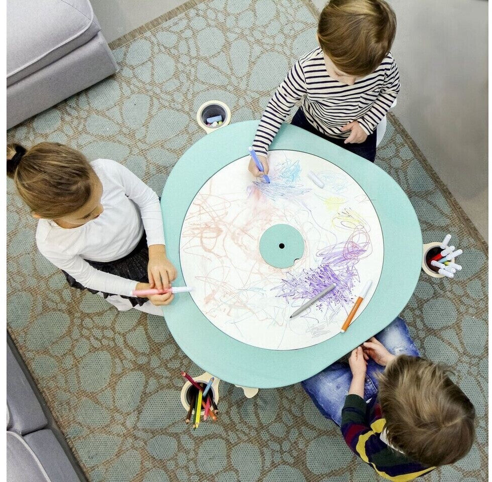 STOKKE® MuTable™ Tisch Mint inkl. 4 Spielplatten / 7 Aktivitäten mint (581702)