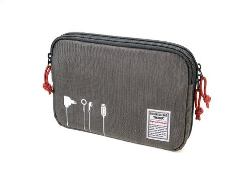 Troika - Cable bag for electronic accessories with zipper and carrying handle BUSINESS TECH POUCH