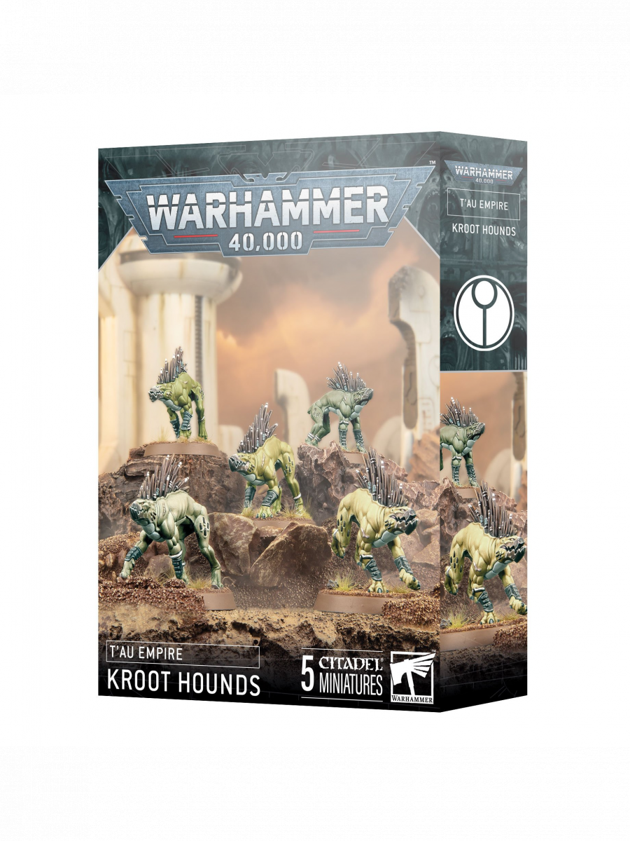 Warhammer - TAU EMPIRE: Kroot Hounds (5 Figuren)